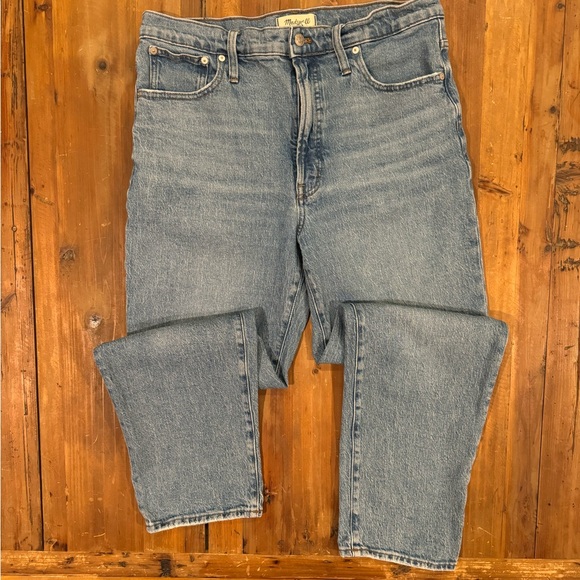 Madewell Perfect Vintage Straight Jean - Picture 3 of 5